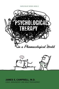 portada psychological therapy in a pharmacological world