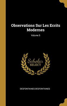 portada Fre-Observations sur les Ecrit (en Francés)