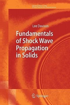portada fundamentals of shock wave propagation in solids (en Inglés)