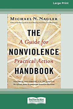 portada The Nonviolence Handbook: A Guide for Practical Action [Standard Large Print 16 pt Edition] (en Inglés)