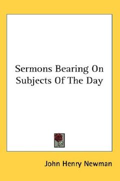portada sermons bearing on subjects of the day (en Inglés)