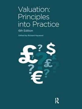 portada Valuation: Principles Into Practice (en Inglés)