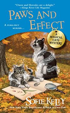 portada Paws and Effect: A Magical Cats Mystery (en Inglés)