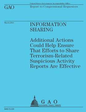 portada Report to Congressional Requesters: Information Sharing (en Inglés)
