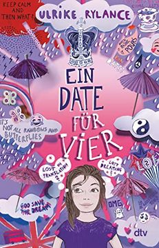 portada Ein Date für Vier (Neuausgabe): Witzig Romantischer Kinderroman mit Einfachen Englischen Textpassagen ab 11 (en Alemán)