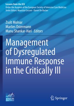 portada Management of Dysregulated Immune Response in the Critically Ill (in English)