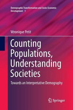 portada Counting Populations, Understanding Societies: Towards a Interpretative Demography (in English)