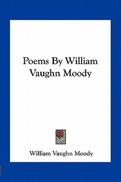 portada poems by william vaughn moody (en Inglés)