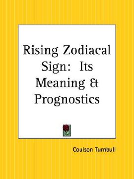 portada rising zodiacal sign: its meaning and prognostics (in English)