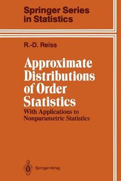 portada approximate distributions of order statistics: with applications to nonparametric statistics (en Inglés)