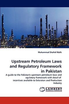 portada upstream petroleum laws and regulatory framework in pakistan (en Inglés)