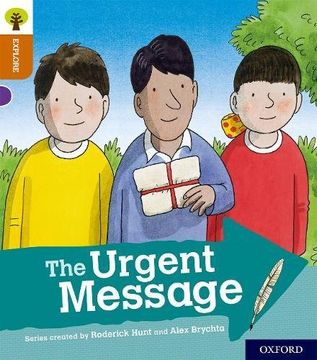 portada Oxford Reading Tree Explore With Biff, Chip and Kipper: Oxford Level 8: The Urgent Message (en Inglés)