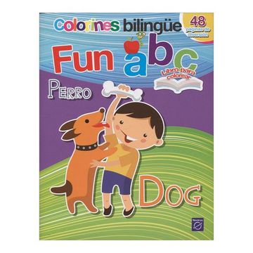portada Colorines Bilingue Fun abc - Perro