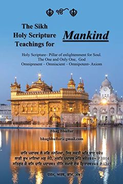 portada The Sikh Holy Scripture Teachings for Mankind (en Inglés)