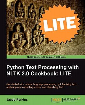 portada python text processing with nltk 2.0 cookbook: lite edition