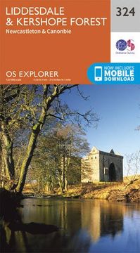 portada Liddesdale and Kershope Forest 1 : 25 000: Newcastleton & Canonbie (OS Explorer Active Map)