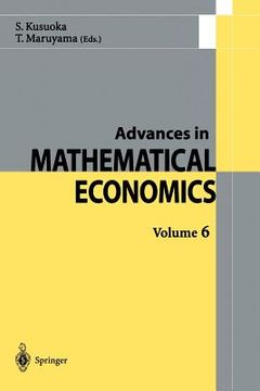 portada advances in mathematical economics (en Inglés)