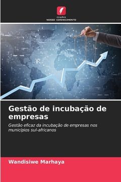 portada Gestão de incubação de empresas (en Portugués)