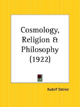 portada cosmology, religion and philosophy (in English)