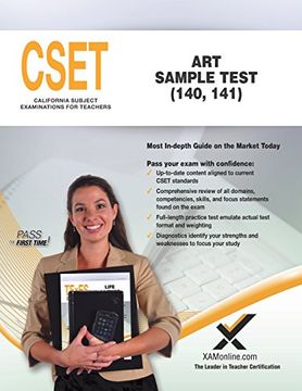 portada Cset art Sample Test (140, 141) (en Inglés)