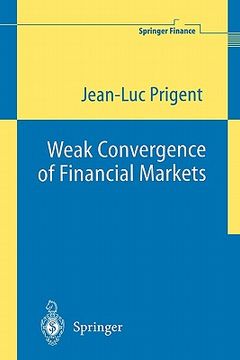 portada weak convergence of financial markets
