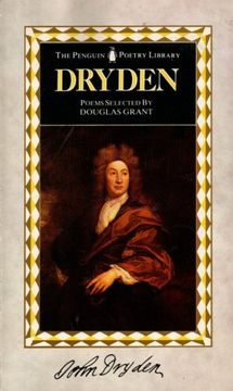 portada Dryden: Selected Poetry (Penguin Poetry Library) (en Inglés)