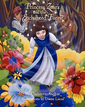 portada princess zaara and the enchanted forest (en Inglés)