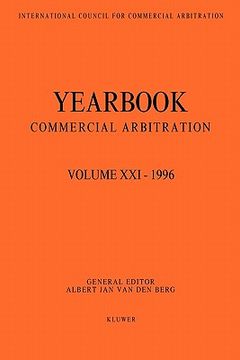 portada yearbook commercial arbitration volume xxi - 1996
