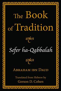 portada The Book of Tradition: Sefer Ha-Qabbalah (en Inglés)
