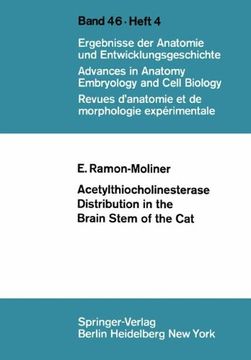 portada acetylthiocholinesterase distribution in the brain stem of the cat. (en Inglés)