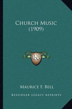 portada church music (1909) (en Inglés)