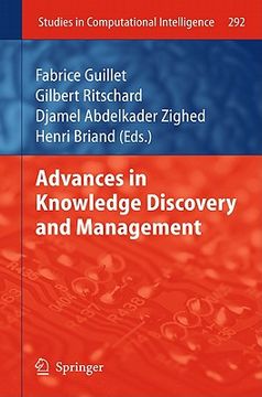 portada advances in knowledge discovery and management (en Inglés)