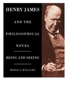 portada Henry James and the Philosophical Novel (en Inglés)