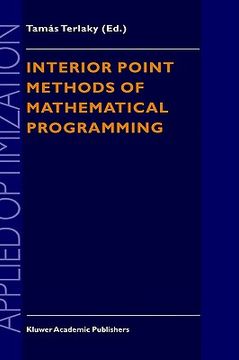 portada interior point methods of mathematical programming (en Inglés)