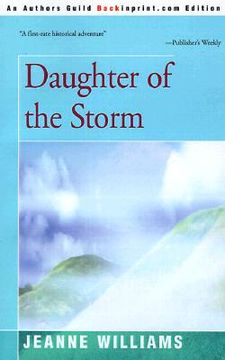 portada daughter of the storm (en Inglés)