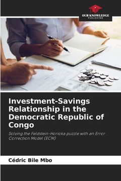 portada Investment-Savings Relationship in the Democratic Republic of Congo (en Inglés)