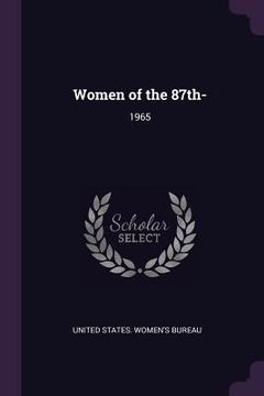 portada Women of the 87th-: 1965 (in English)