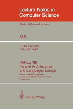 portada parle '89 - parallel architectures and languages europe: volume ii: parallel languages, eindhoven, the netherlands, june 12-16, 1989; proceedings (en Inglés)