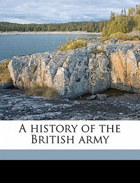 portada a history of the british army (en Inglés)