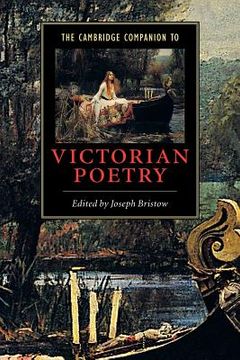 portada The Cambridge Companion to Victorian Poetry Paperback (Cambridge Companions to Literature) (en Inglés)