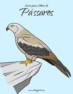 portada Livro para Colorir de Pássaros 1 (en Portugués)