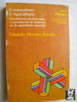 portada Corporatismo y Agricultura