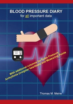portada Blood Pressure Diary: all the information you need (en Inglés)