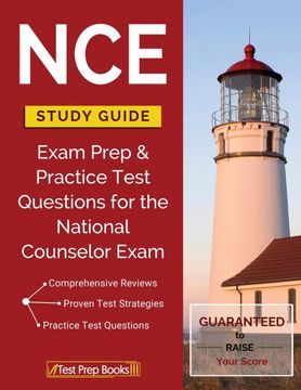 portada NCE Study Guide: Exam Prep Practice Test Questions for the National Counselor Exam (en Inglés)
