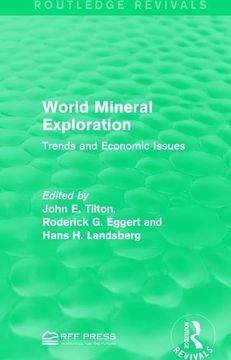 portada World Mineral Exploration: Trends and Economic Issues (en Inglés)