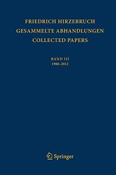 portada Gesammelte Abhandlungen Collected Papers iii 1988 2012 (en Alemán)