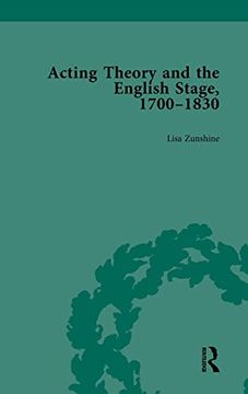 portada Acting Theory and the English Stage, 1700-1830 Volume 3 (en Inglés)