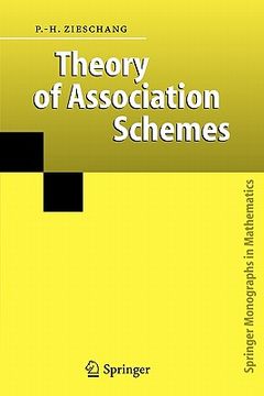 portada theory of association schemes (in English)