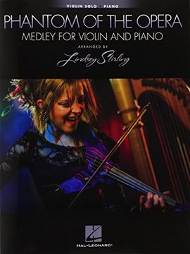 portada The Phantom of the Opera - Medley for Violin and Piano: Violin Book with Piano Accompaniment (en Inglés)