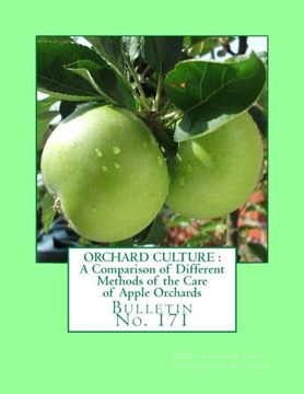 portada Orchard Culture: A Comparison of Different Methods of the Care of Apple Orchard: Bulletin no. 171 (in English)